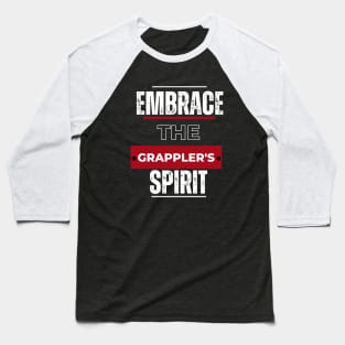 Baki Hanma Embrace the Grappler's spirit Baseball T-Shirt